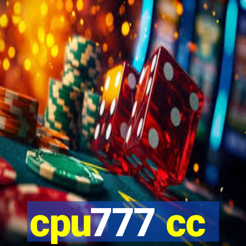 cpu777 cc